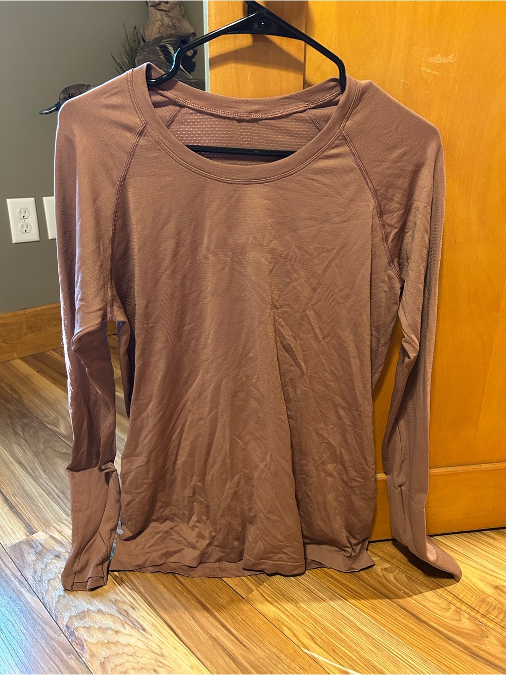 lululemon athletica Long Sleeve Tee in Dusty Rose